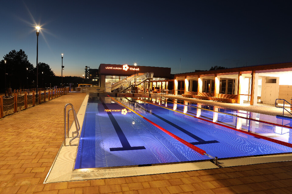 AQUAPARK UŽ I V TŘEBONI